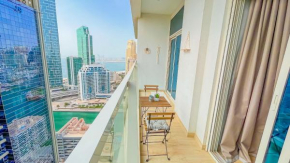 marina view and sea view modern cozy apartment